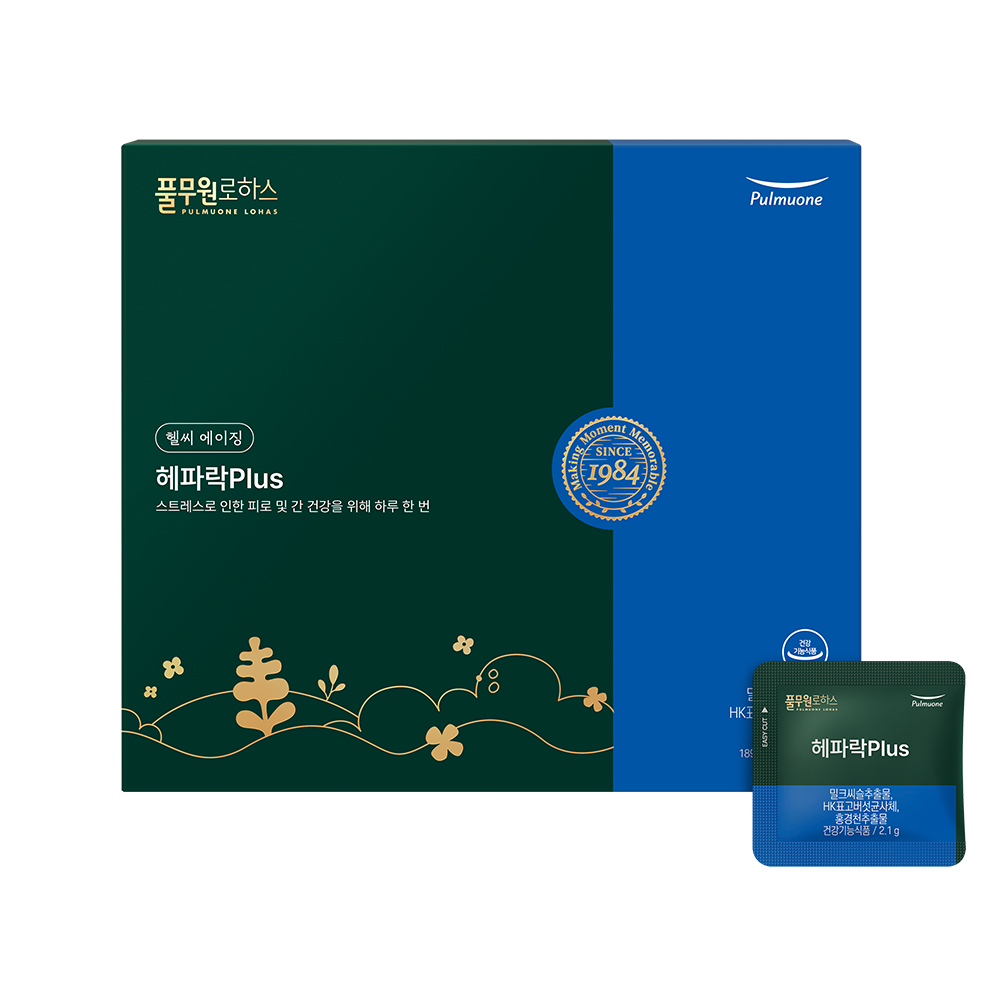 풀무원로하스 헤파락Plus (2.1 g x 90 포) 3개월분